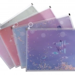 Dokumentmappe med lynlås 33 × 24,5 cm