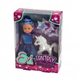 Dukke Evi Love fantasyprinsesse med enhjørning