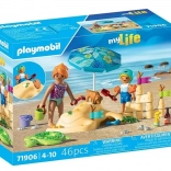 PLAYMOBIL My Life Familiesæt på stranden