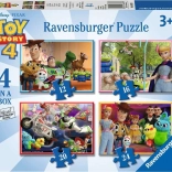 Puslespil RAVENSBURGER Toy Story 4 – sæt 4 i 1 (12, 16, 20, 24 brikker)