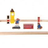 træ togbane paddington – london-station, 43 dele