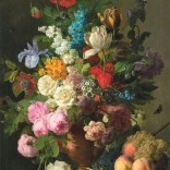 Puzzle Museum Collection: Stilleben med blomster 1000 brikker