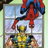 Puslespil Spiderman og Wolverine 1000 brikker Trefl Premium Plus