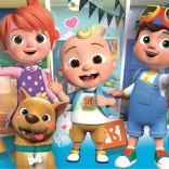 Clementoni puslespil CoComelon med venner MAXI 24 brikker
