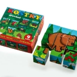 Kubus Moje Første Dyr Træklodser