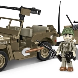 Byggesæt COBI Jeep WILLYS MB med trailer 1:35