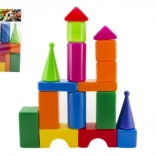 Store plast byggesten 18 stk