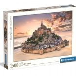 Puslespil 1500 brikker – The Mont Saint-Michel Rising (Clementoni)