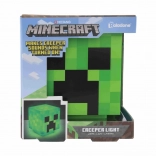 Minecraft Creeper-lampe med lyd