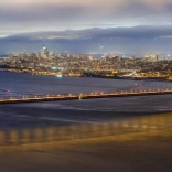 Panoramapuslespil Golden Gate-broen, San Francisco 1000 brikker