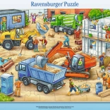 Ravensburger puslespil Store byggearbejdsbiler 40 brikker