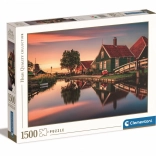 Puslespil 1500 brikker Zaanse Schans
