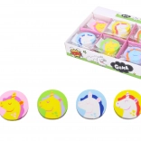 Viske gummi Enhjørning - rund