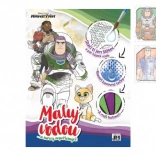 Vandfarve-malebog A4 Raketák