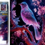 Norimpex diamant maleri Natfugl 30x40 cm