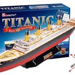 CubicFun 3D-puslespil Titanic – stor model, 113 brikker