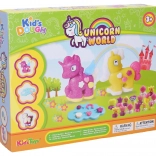 Kreativt sæt med modellervoks – enhjørninger