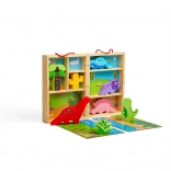Dinosaur-legekasse fra Bigjigs Toys