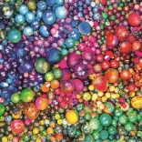 puslespil 1000 brikker colorboom – marvellous marbles