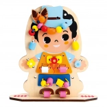 Bino sjov påklædning – træsnøreleg til børn