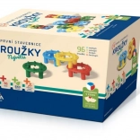 Første byggesæt Ringe – 96 dele i æske