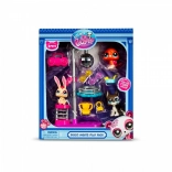 Littlest Pet Shop Disco Nights – sæt med figurer med 3 dyr