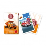 Børnekortspil Sorteper med Tatra-motiv