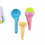 Sæt isforme til sand