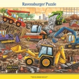 Ravensburger puslespil Byggemaskiner - 35 brikker