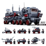 Sluban Space War kommandokøretøj – selvstændig del af byggesættet