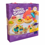 kinetic sand pizzasæt squishpizza – kreativt sæt med ovn og værktøjer