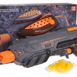 Halvautomatisk pistol BLAZE STORM til skumkugler, grå