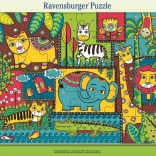 Ravensburger puslespil Dyr i junglen 30 brikker