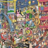 HEYE puslespil De bedste musicals 1000 brikker