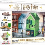 Byggesæt BRICK TRICK HARRY POTTER – Boghandlen Flourish and Blotts, 210 dele