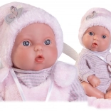 Antonio Juan Picolín - realistisk babydukke i fuld vinyl 21 cm