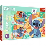 Puslespil Lilo & Stitch for børn, 24 brikker