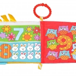 Stofbog til babyer 15 × 15 cm