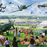 TREFL Puzzle Premium Plus Tea Time: Flyvedag 1000 brikker