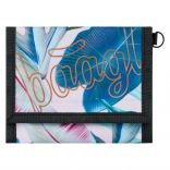 Pung med blomstermønster