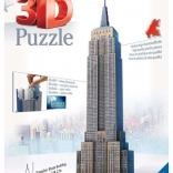 3D puslespil Empire State Building New York fra Ravensburger 216 brikker