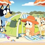 Puslespil Bluey På Stranden 35 Brikker