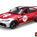 Metalmodel bil 1:18 BBURAGO Alfa Romeo Giulia GTAm rød