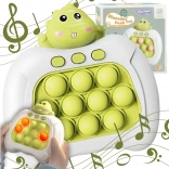 Interaktivt antistress-spil POP IT dinosaur – grøn