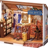 Robotime Rolife dukkehus DIY Kikis Magiske Butik med LED