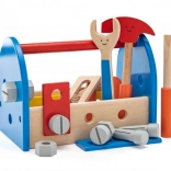 Træsæt med værktøj