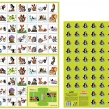 Muldvarpen og venner udklipnings-memory