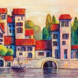 Puslespil Naturby 1000 brikker ART PUZZLE