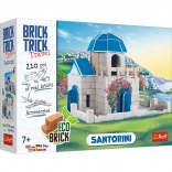 Byggesæt af mursten BRICK TRICK Travel Santorini, 210+ dele