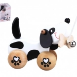 Trækket Hund af Træ